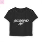 Baby Tee - Scorpio Lovers Star Sign Women's T-Shirt the flirty crow