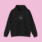 Chic Ciao Hooded Sweatshirt - Unisex Heavy Blend™ - Cozy Casual Wear The flirty crow