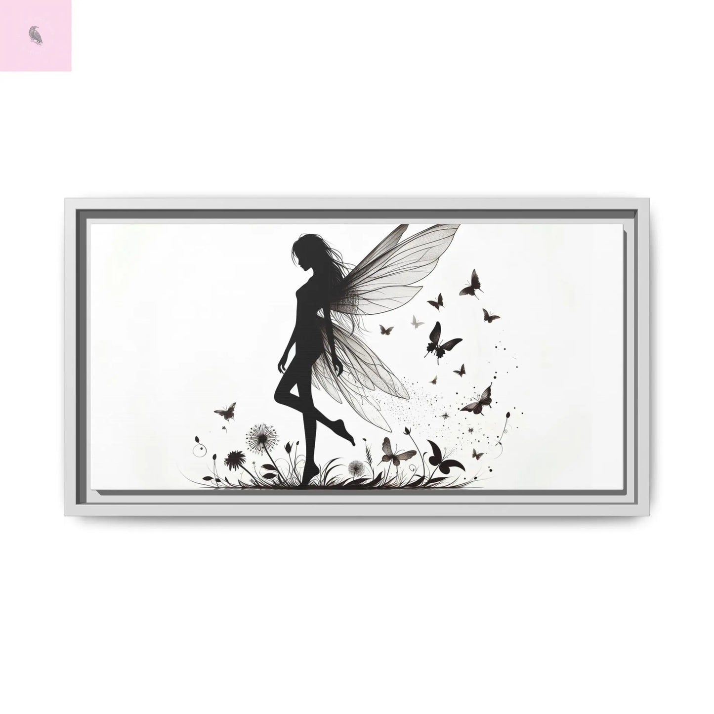 Fairy Canvas Wall Art - The flirty crow
