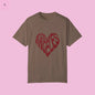 Los Angeles Heart Unisex Custom Colors  T-Shirt the flirty crow