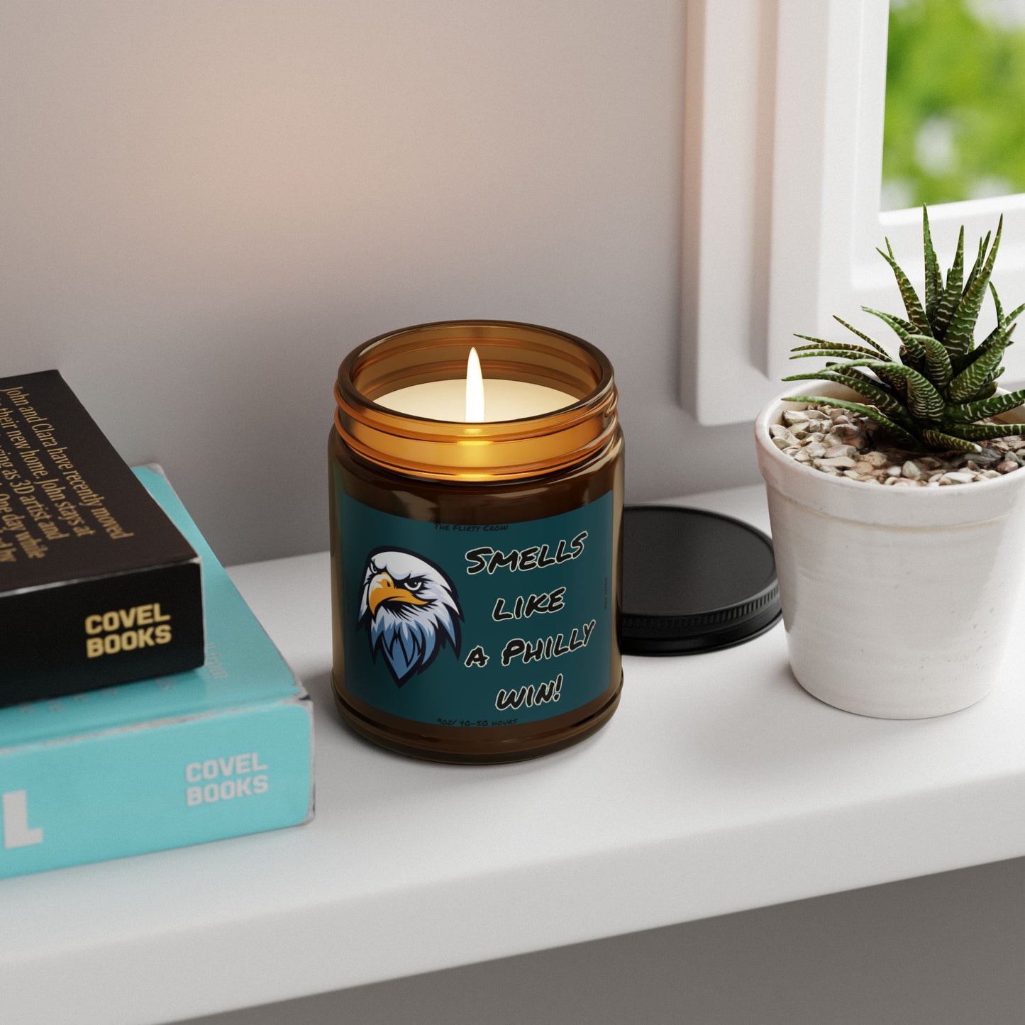 Philadelphia Eagles Game Day Scented Soy wax Candle, Gift for Philly fan