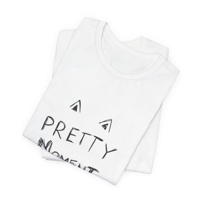 Pretty Moment Unisex Tee  Bella+ Canvas Cotton Summer Tee The flirty crow