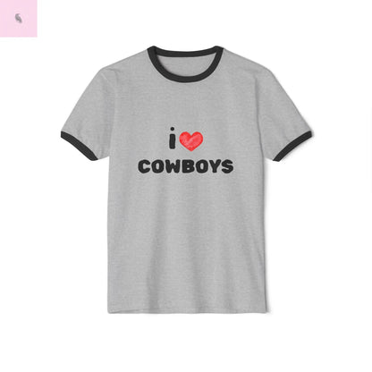 Cowboy Lover Ringer T-Shirt - The flirty crow