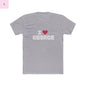 I love George Kittle  Cotton Tee, Unisex  George Kittle Shirt, Casual Everyday Game shirt,  Gift for Him/Her, 49er fan Top, The flirty crow
