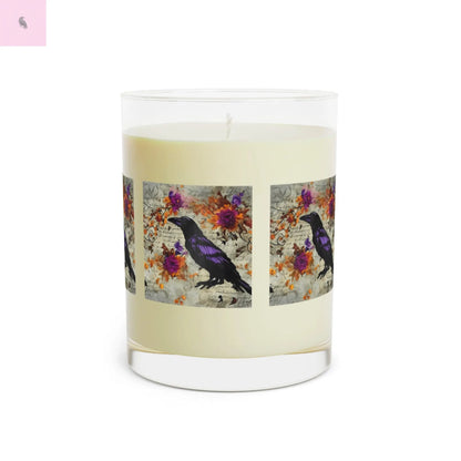 Soy Candle - Crow Lovers 11oz Glass the flirty crow