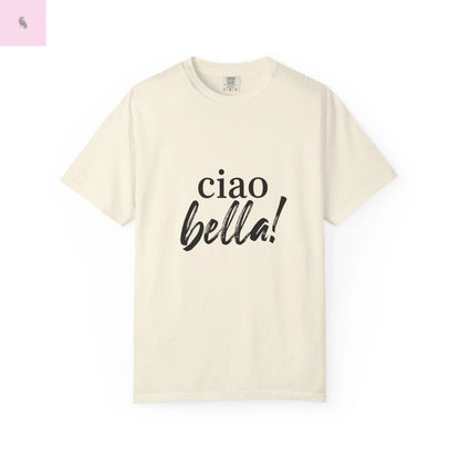 Ciao Bella Comfort Colors T-shirt - The flirty crow