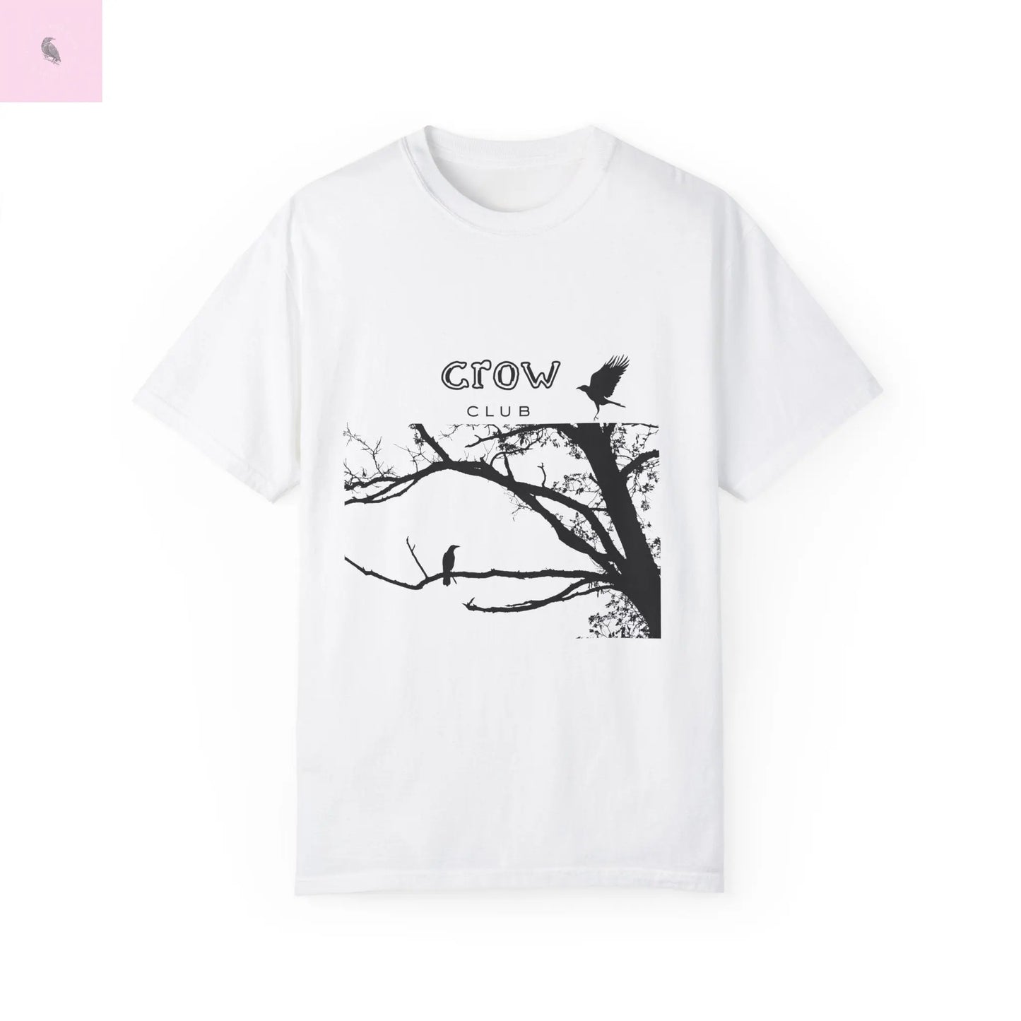Unisex crow lover unique tshirt the flirty crow