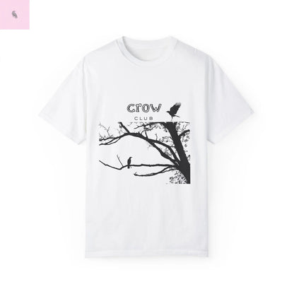 Unisex crow lover unique tshirt the flirty crow