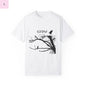 Unisex crow lover unique tshirt the flirty crow