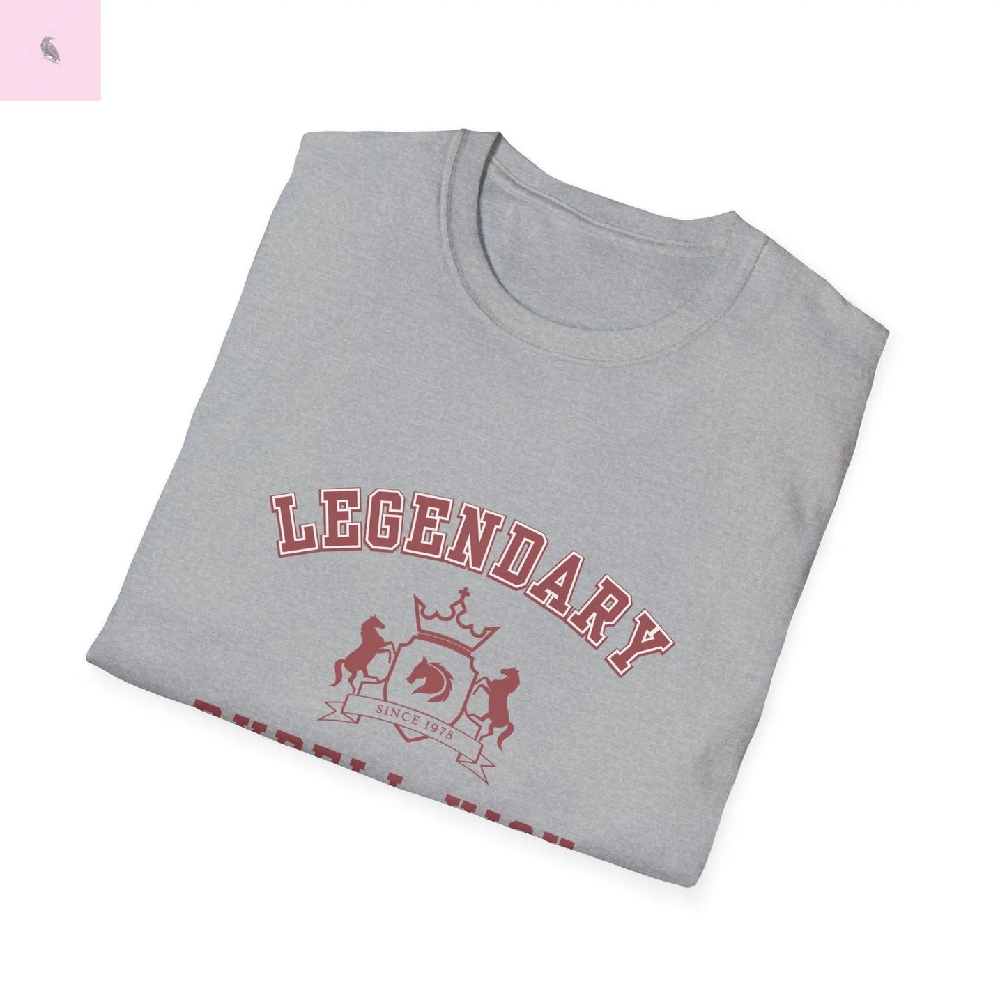 Legendary Rydell High Unisex Softstyle T-Shirt - Vintage highschool Tee The flirty crow