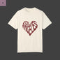 Los Angeles Heart Unisex Custom Colors  T-Shirt the flirty crow