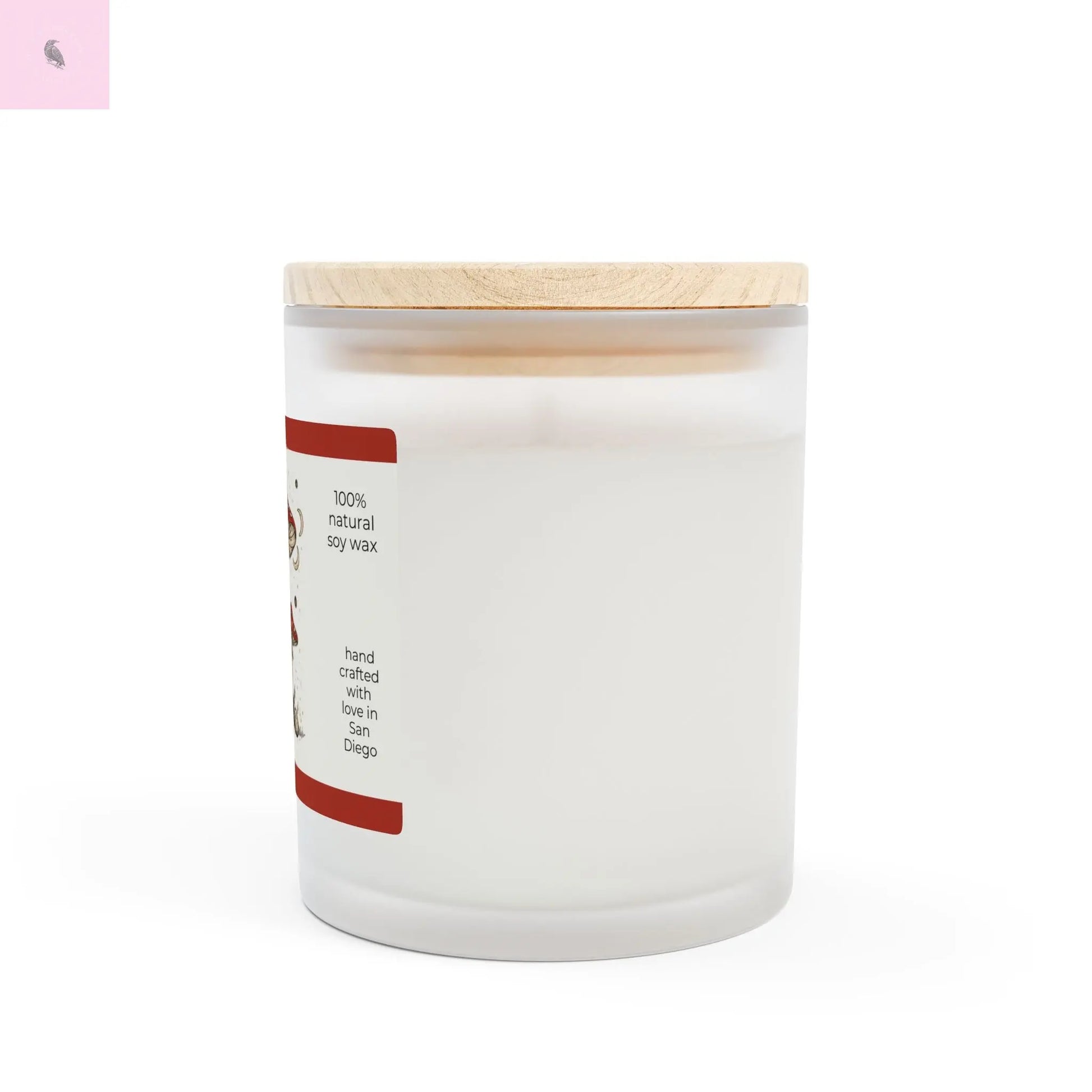 Whimsical Mushroom Soy Candle - "You Beautiful Soul Are The Magic" - 11oz Natural Glass Jar The flirty crow