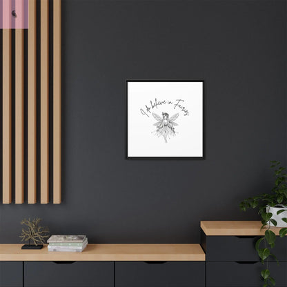 Fairies Canvas, Framed (Multi-color) - The flirty crow