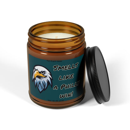 Philadelphia Eagles Game Day Scented Soy wax Candle, Gift for Philly fan