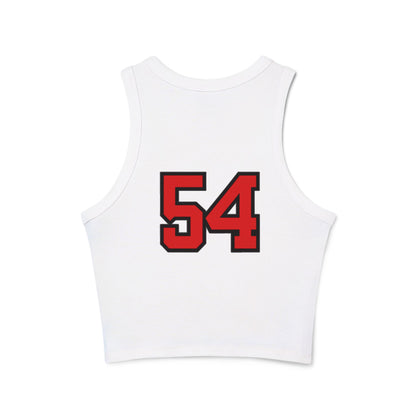 Faithful to the Bay Women’s Micro Tank Top, Casual Summer Top, Sportswear, Gift for Sports Fans, 49er fan gift
