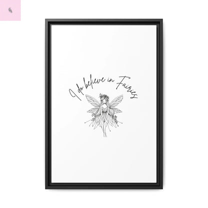 Fairies Canvas, Framed (Multi-color) - The flirty crow