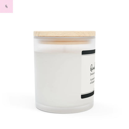 Booktrovert Candle - 11oz Frosted Glass Soy Candle for Book Lovers The flirty crow