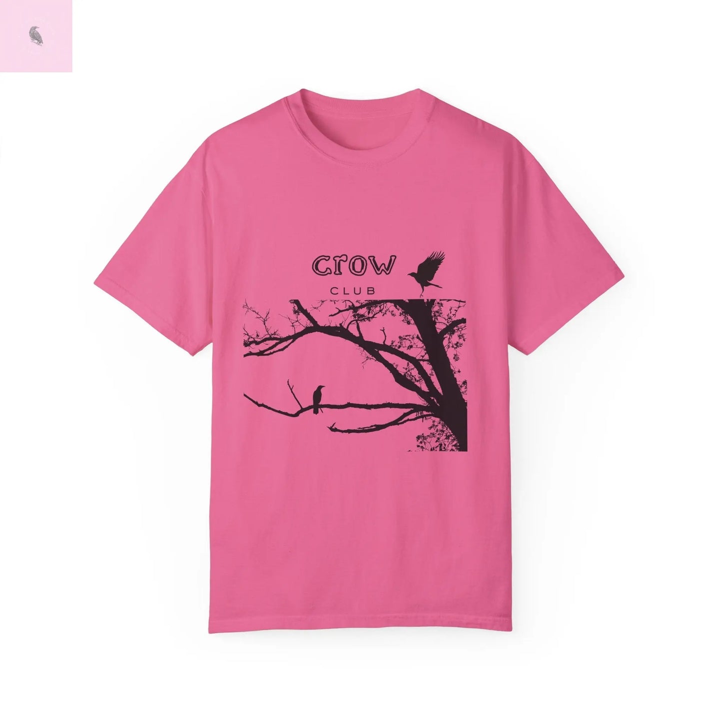 Unisex crow lover unique tshirt the flirty crow