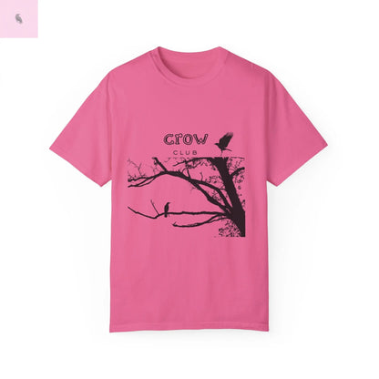 Unisex crow lover unique tshirt the flirty crow