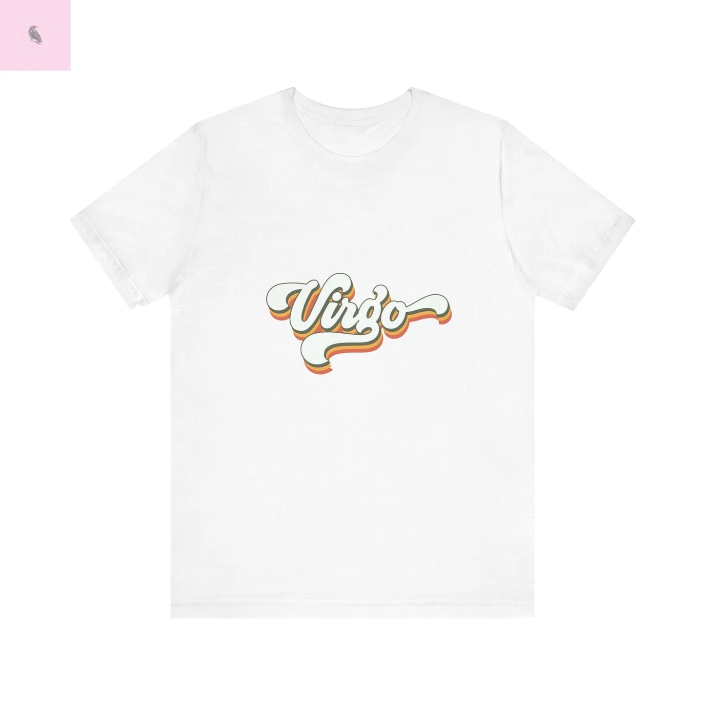 Unisex short sleeve virgo star sign astrology lover gift the flirty crow