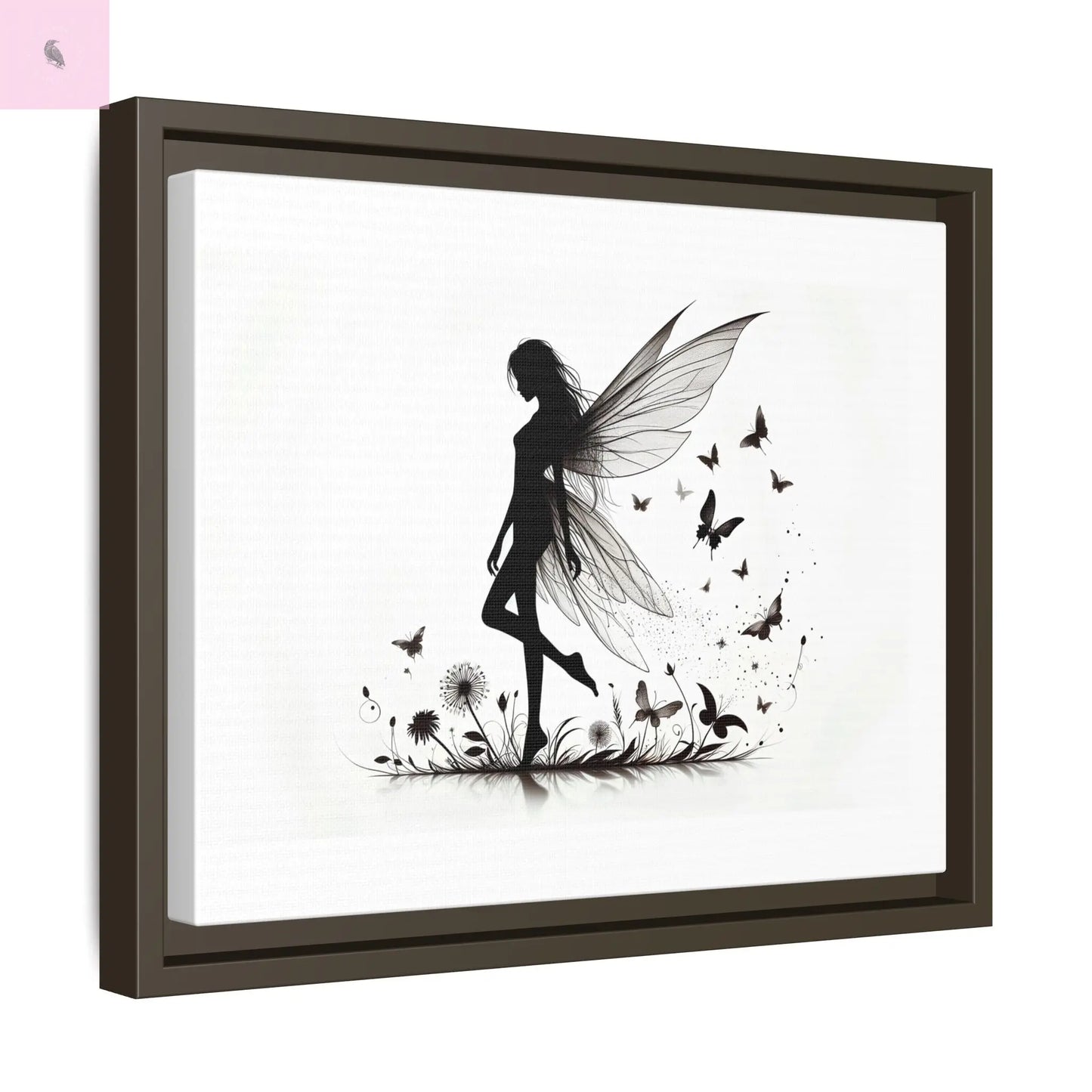 Fairy Canvas Wall Art - The flirty crow
