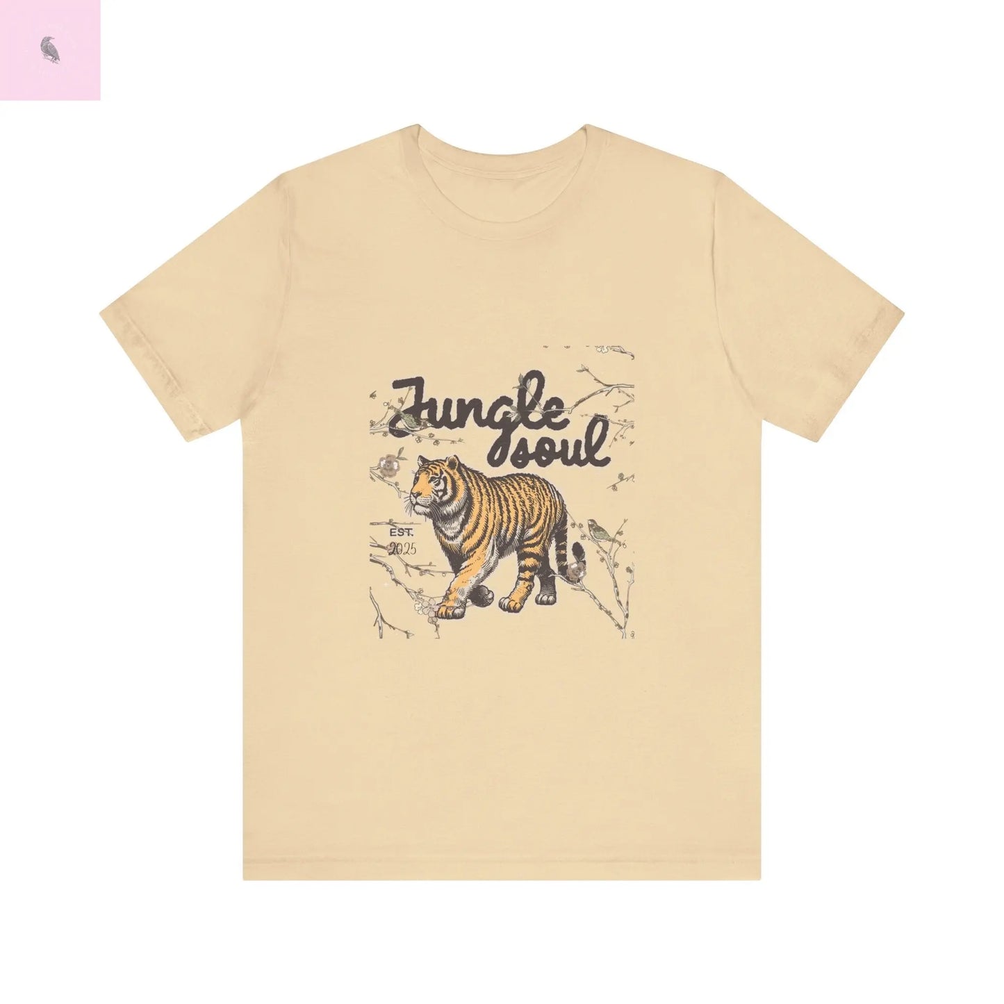 Tiger Tee, Unisex Tiger T-Shirt, Bella Canvas tshirt, Tiger Lover Shirt, Wild Animal Tee, Jungle tshirt, Nature lovers gift Printify