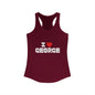 49er Fans George Kittle Women's Racerback Tank