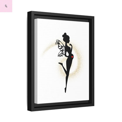 Framed Fairy Art Print - Enchanting Decor for Expecting Mothers, Baby Shower Gift, Elegant Nursery Wall Art, Whimsical Home Accent The flirty crow