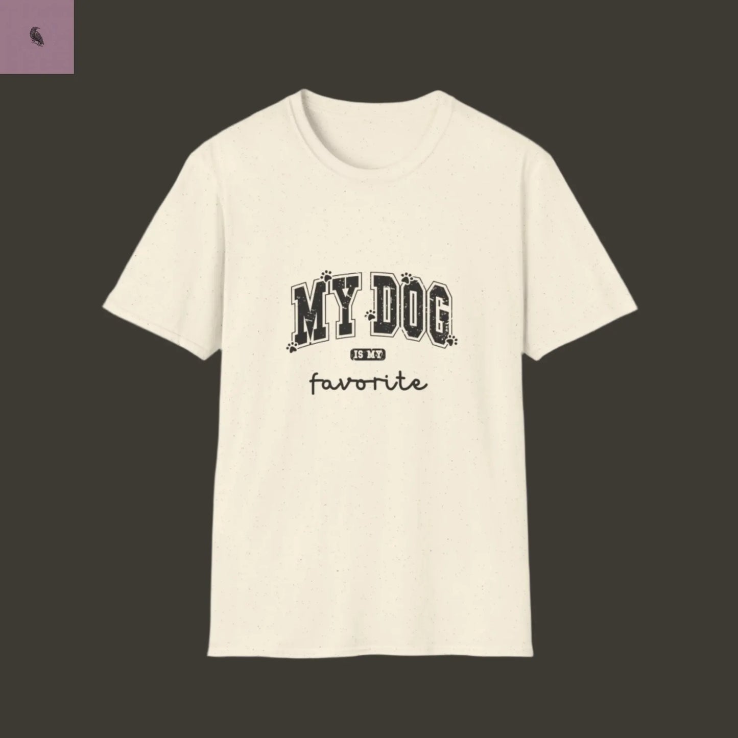 Dog Lovers T-Shirt The flirty crow