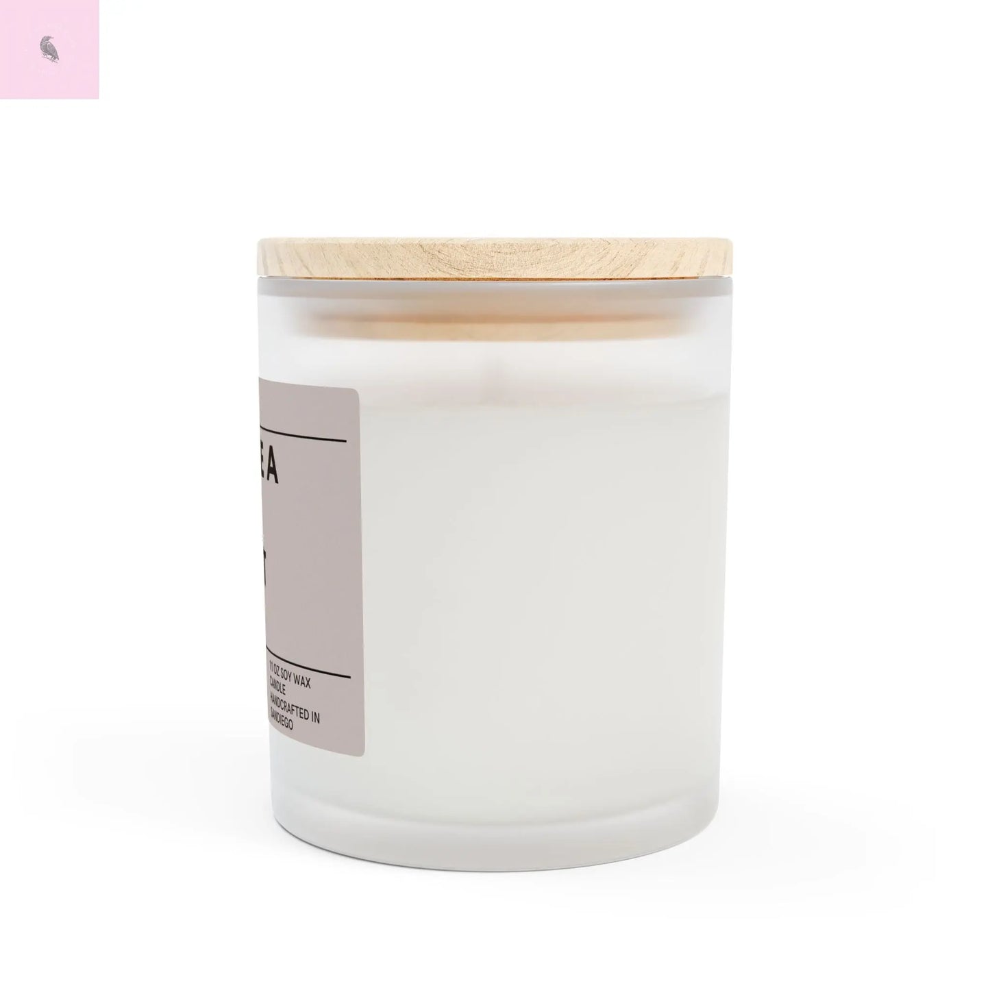 Sunset lover San Diego Frosted Glass Candle, 11oz the flirty crow