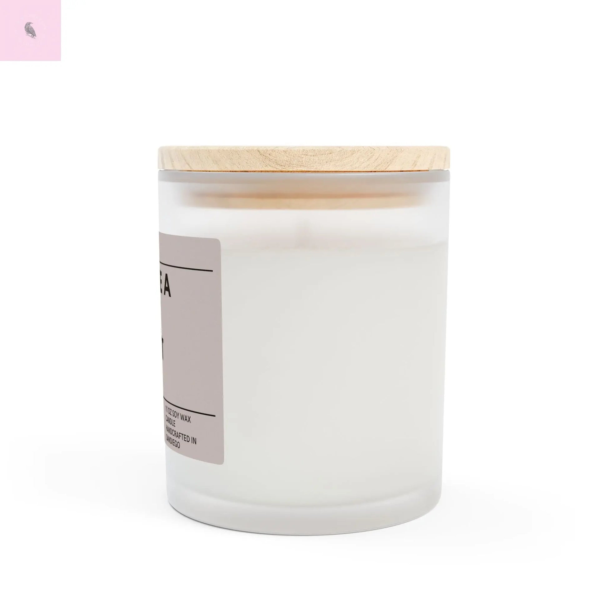Sunset lover San Diego Frosted Glass Candle, 11oz the flirty crow