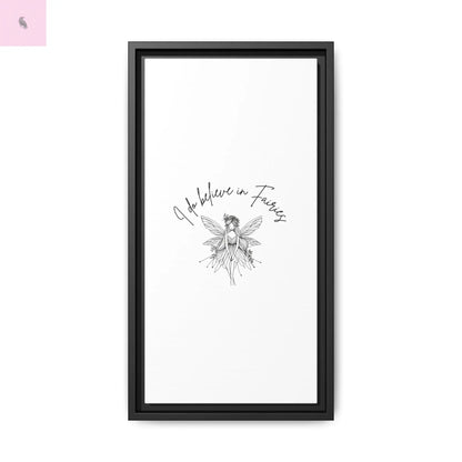 Fairies Canvas, Framed (Multi-color) - The flirty crow