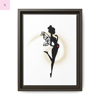 Framed Fairy Art Print - Enchanting Decor for Expecting Mothers, Baby Shower Gift, Elegant Nursery Wall Art, Whimsical Home Accent The flirty crow
