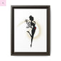 Framed Fairy Art Print - Enchanting Decor for Expecting Mothers, Baby Shower Gift, Elegant Nursery Wall Art, Whimsical Home Accent The flirty crow