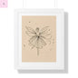 Whimsical Fairy Framed Vertical wall art - Enchanting Home Decor for fairy Lovers - The flirty crow