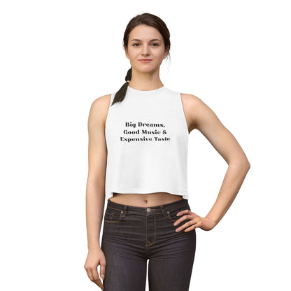 Women's Cropped tank top The flirty crow