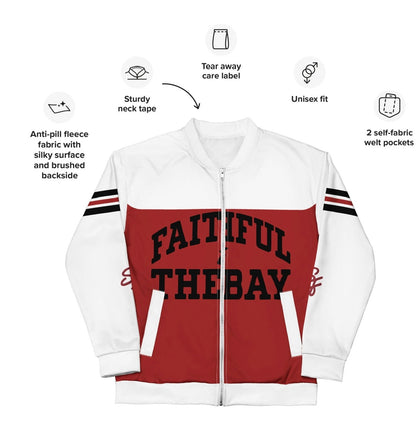 SF football Unisex Bomber Jacket The flirty crow