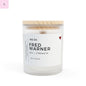 Candle, Fred Warner 49er Fan Design, 11oz the flirty crow