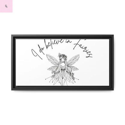 Fairies Canvas, Framed (Multi-color) - The flirty crow