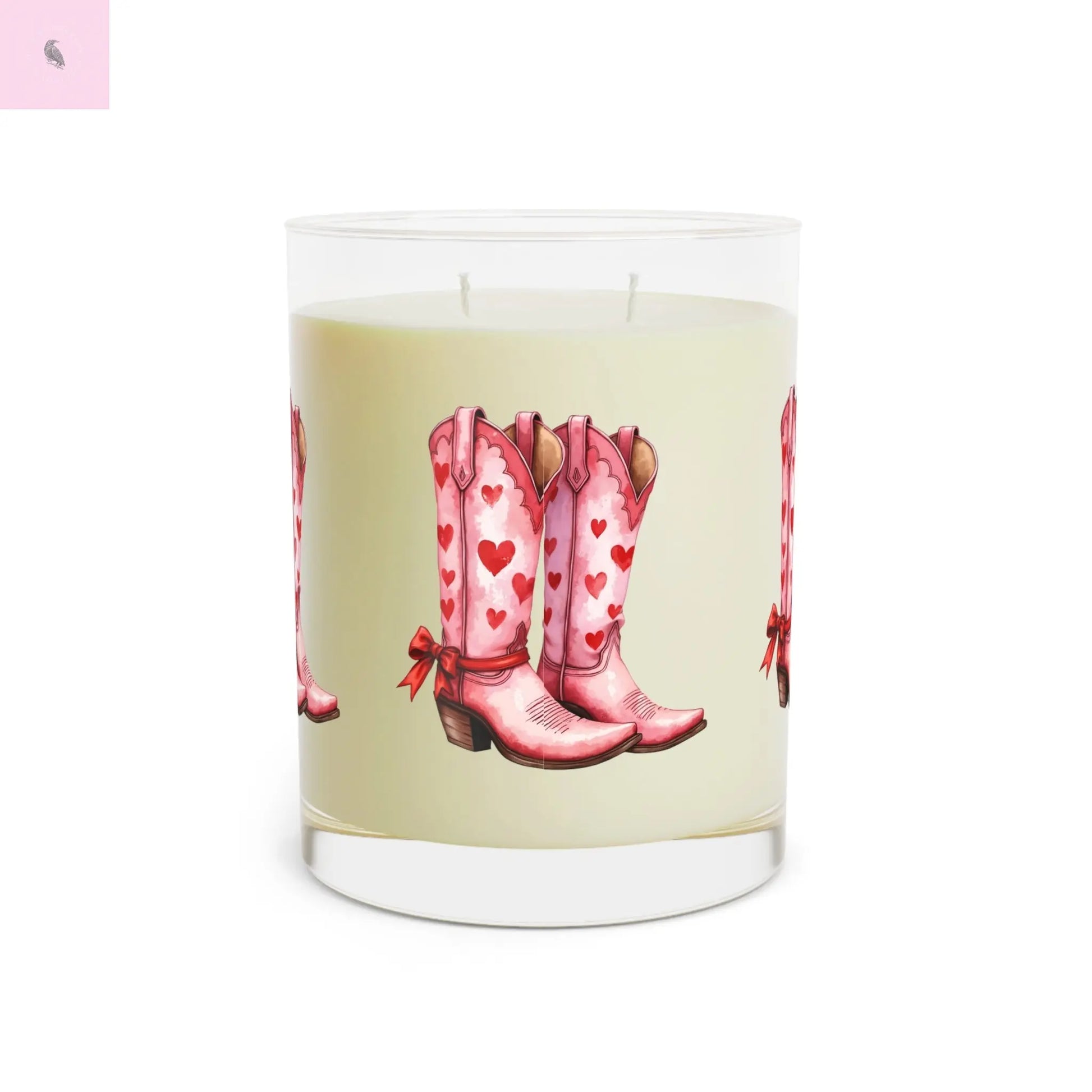 Scented Candle - Cowboy Girl Heart Candle, 11oz The flirty crow