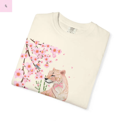 Chinoiserie Leopard T-shirt The flirty crow