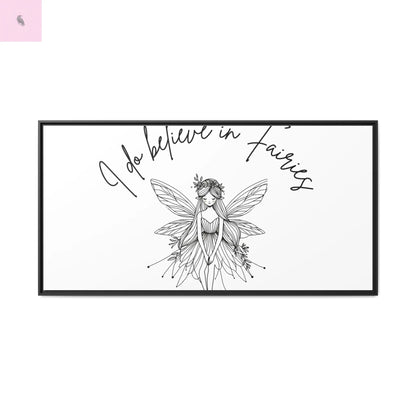 Fairies Canvas, Framed (Multi-color) - The flirty crow
