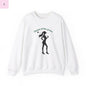 Golf Girl Unisex Sweatshirt, Golf Lovers Gift, Quality Cotton, Cute Sporty Design, Comfortable, Golf Apparel, Golf Clothing, Golf Tee, Golf the flirty crow