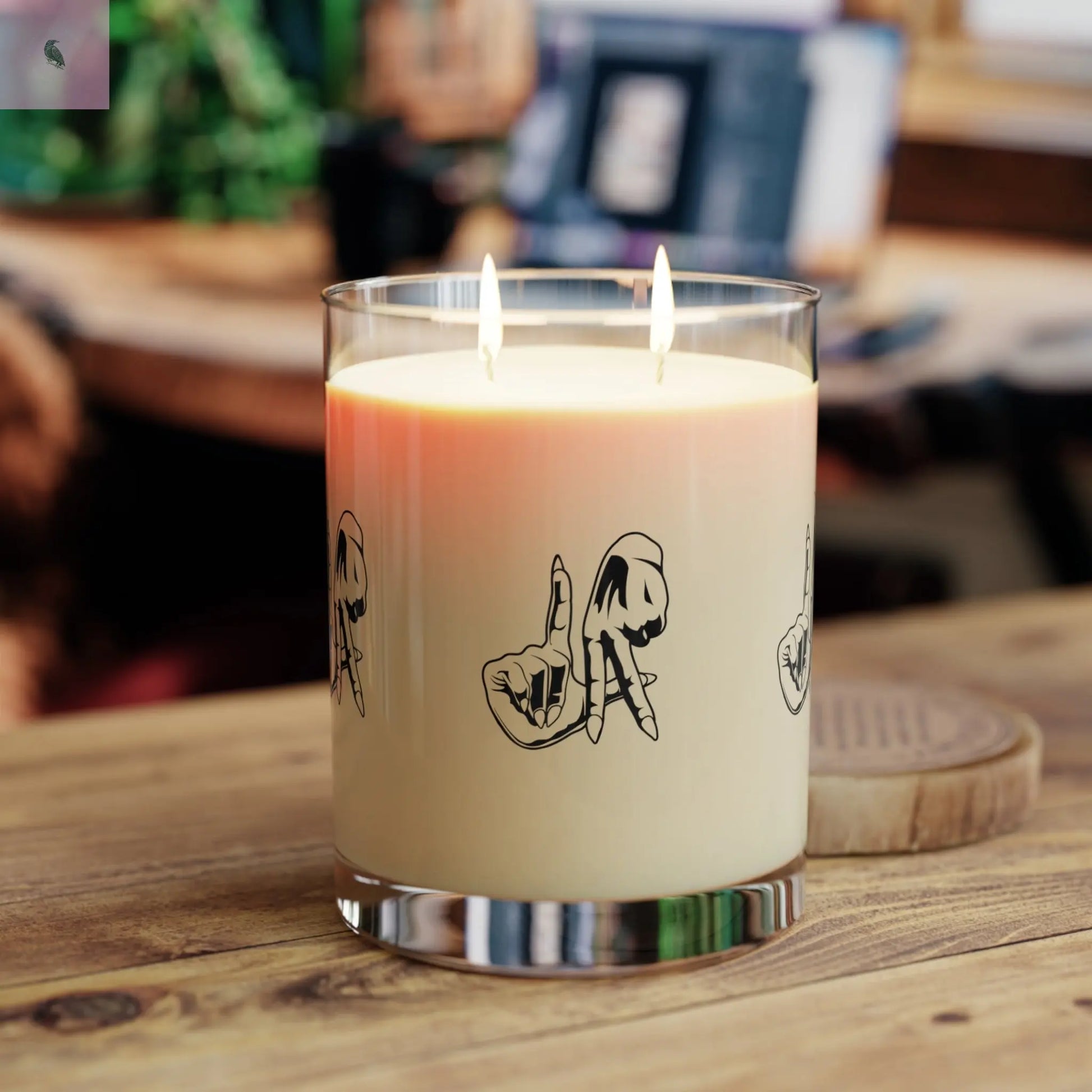 Candle - Los Angeles Lovers 11oz Scented Glass The flirty crow