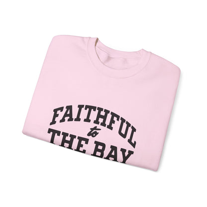 Faithful to the Bay Crewneck Sweatshirt, Personalized 'Warner 54' Team-Style Pullover