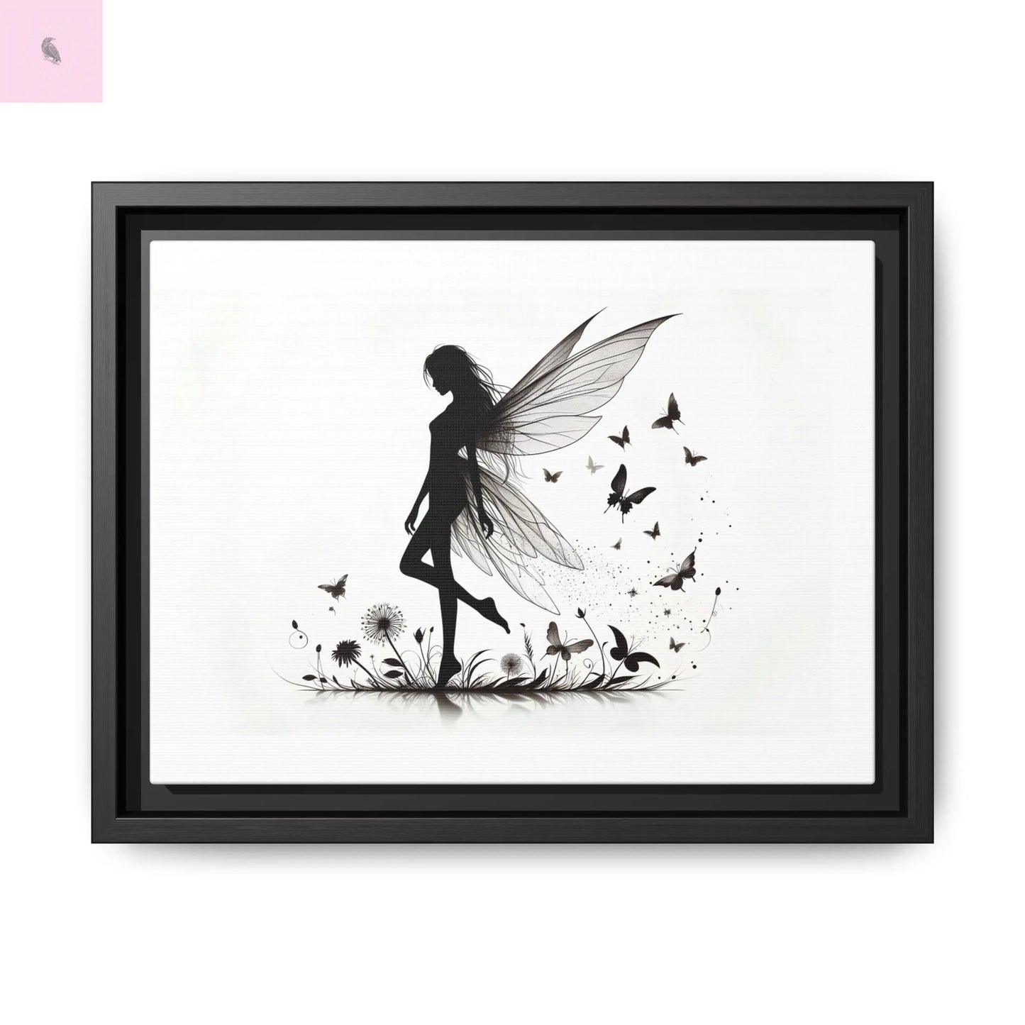Fairy Canvas Wall Art - The flirty crow