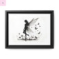 Fairy Canvas Wall Art - The flirty crow