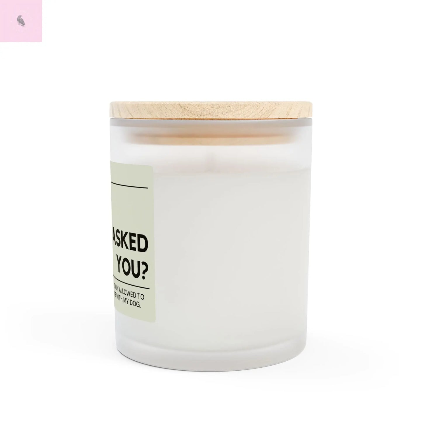 Leave me alone moody Scented Candle the flirty crow