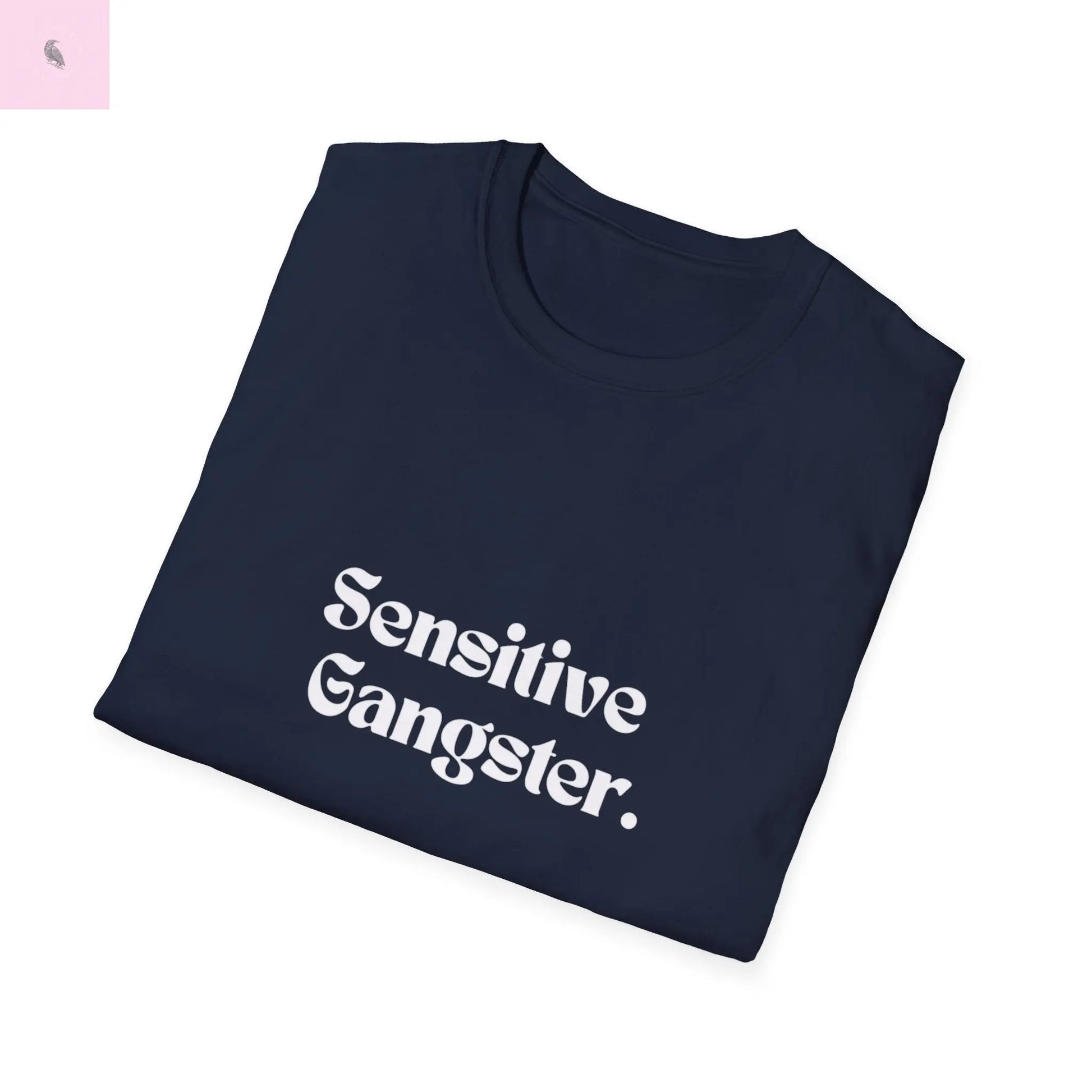 Sensitive Gangster tshirt,  Unisex  beachT-Shirt,  Funny summer top, Gift for Him/Her, Casual Wear, trending tee, cotton soft  top The flirty crow