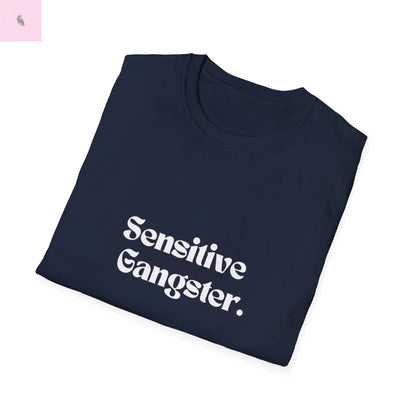 Sensitive Gangster tshirt,  Unisex  beachT-Shirt,  Funny summer top, Gift for Him/Her, Casual Wear, trending tee, cotton soft  top The flirty crow